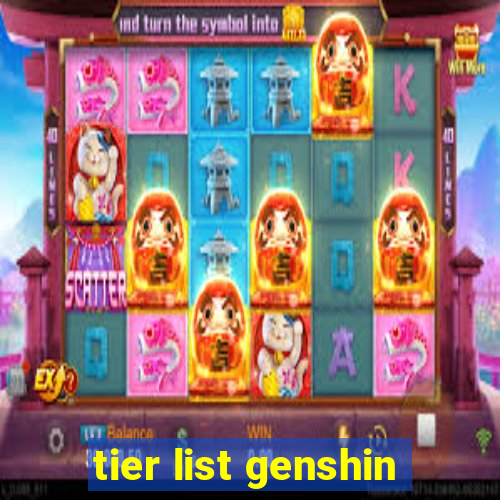 tier list genshin